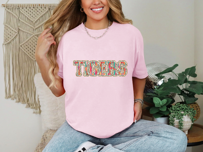 Brushstrokes Dots tigers DTF TRANSFER