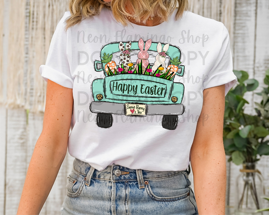 Bunny Truck Teal