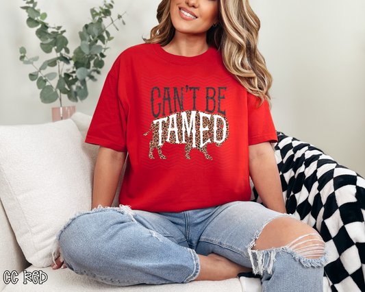 Can't Be Tamed Leopard Buffalo DTF TRANSFER