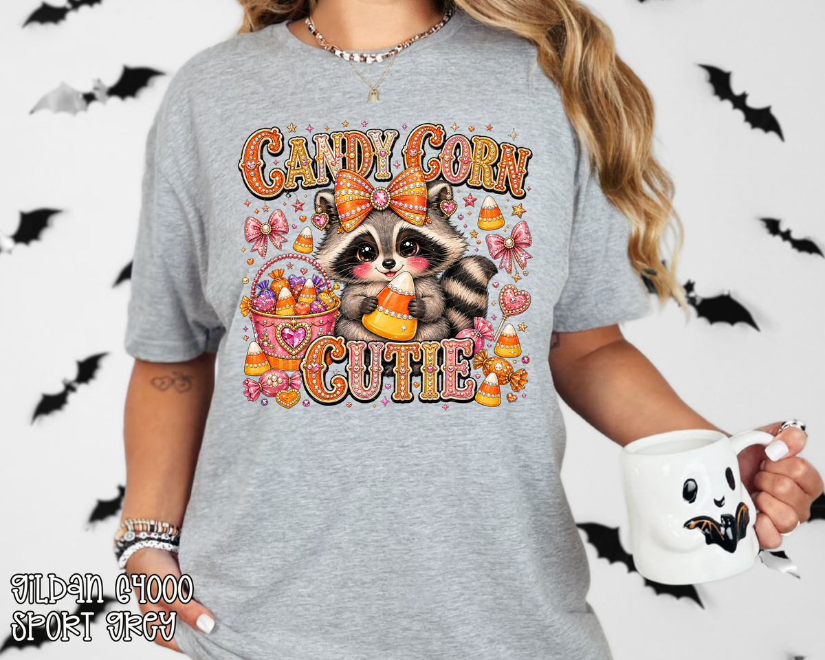 Candy Corn Cutie Rhinestone DTF TRANSFER