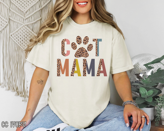 Cat Mama Half Leopard