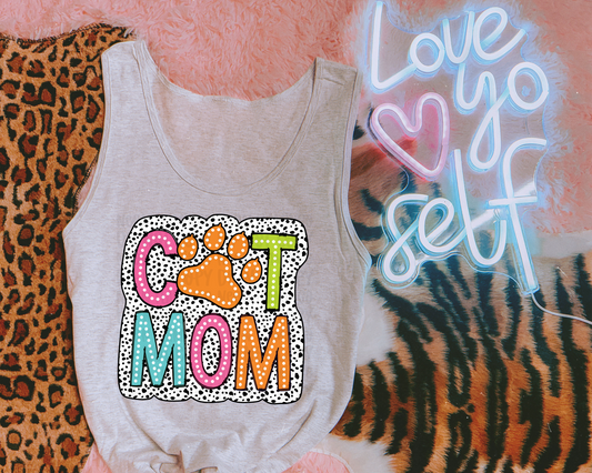Cat Mom Dot