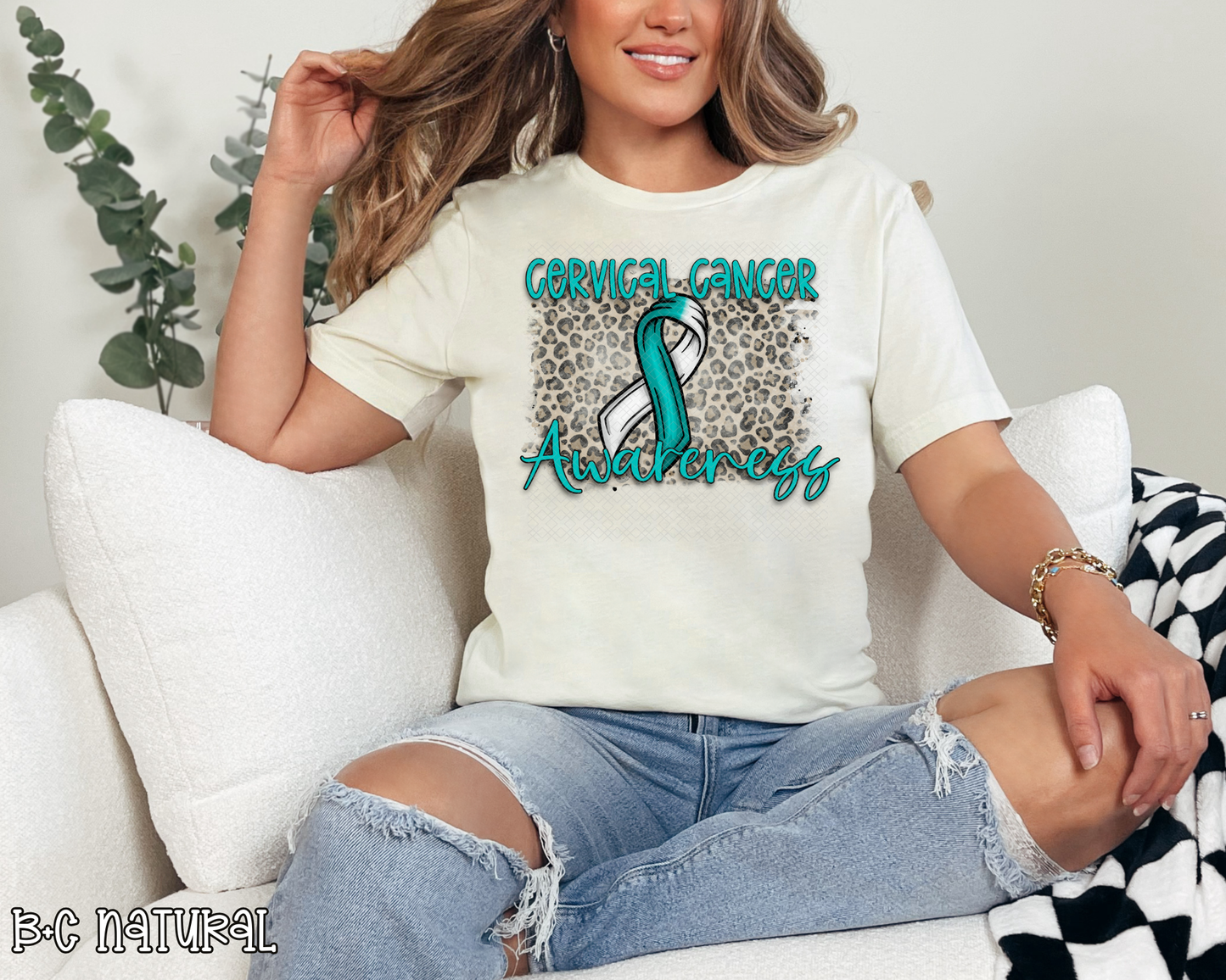 Cervical Cancer Awareness DTF TRANSFER