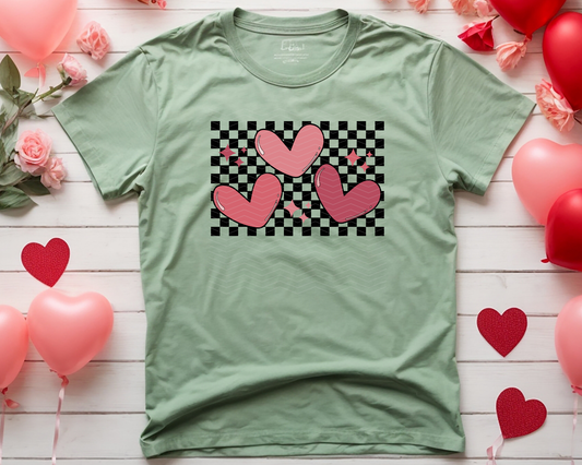 Checkered Hearts