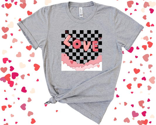 Checkered Love Clouds