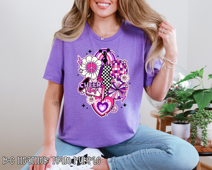 Cheer Collage | 6 Colors | DTF TRANSFER
