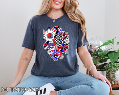 Cheer Collage | 6 Colors | DTF TRANSFER