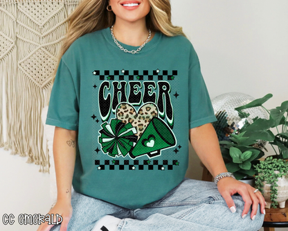 Cheer Green Checkered