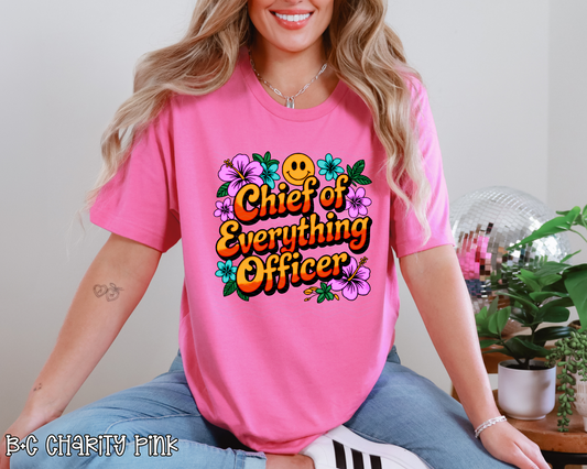 Chief of Everything Officer DTF TRANSFER