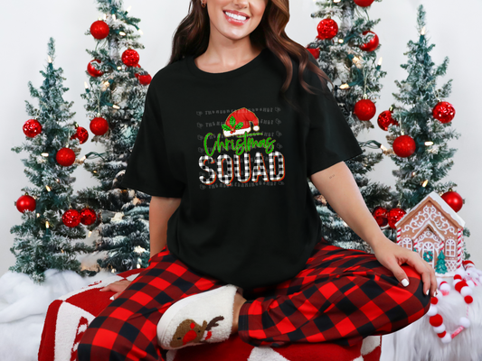 Christmas Squad Plaid DTF TRANSFER