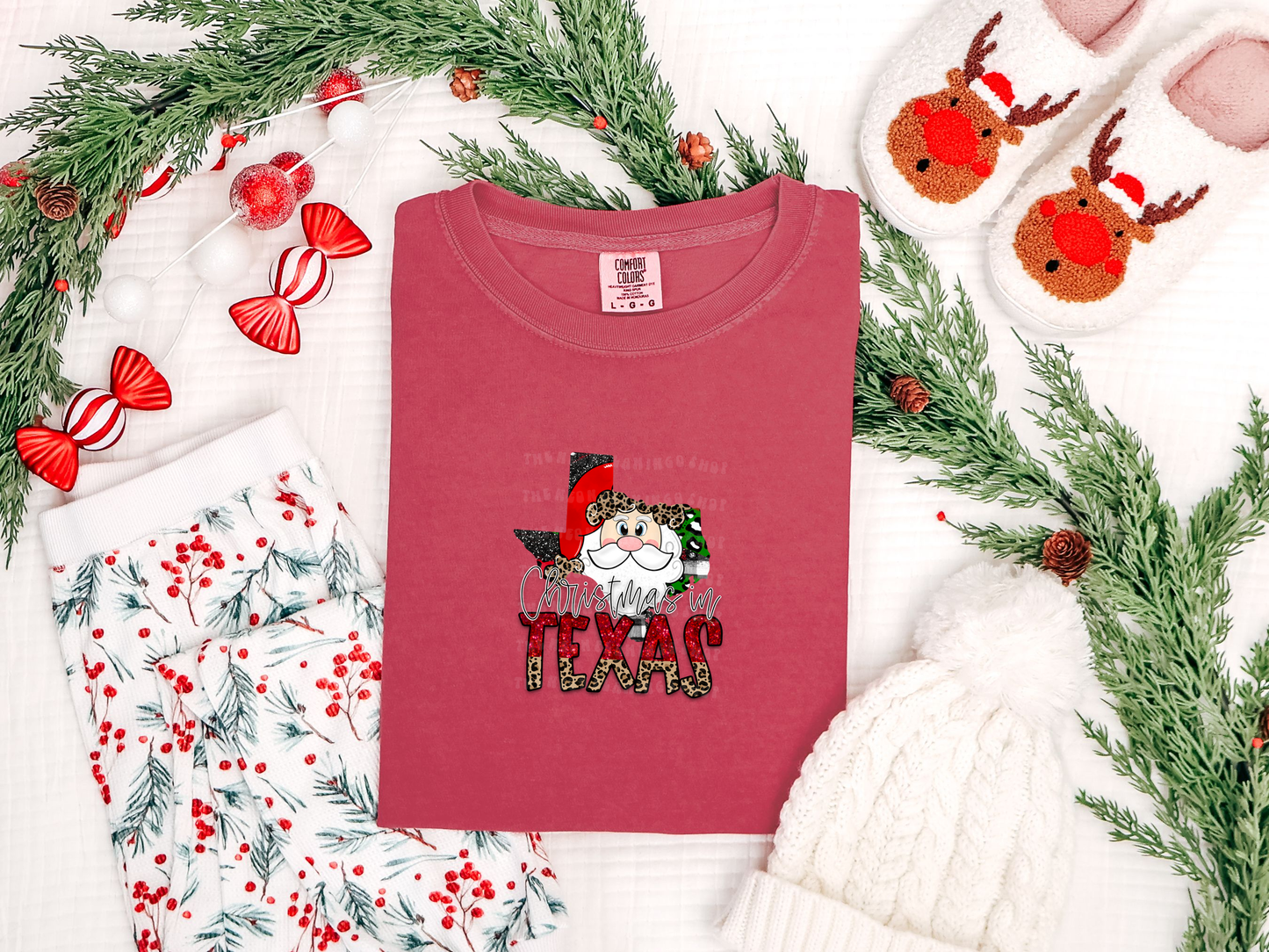 Christmas in Texas DTF TRANSFER