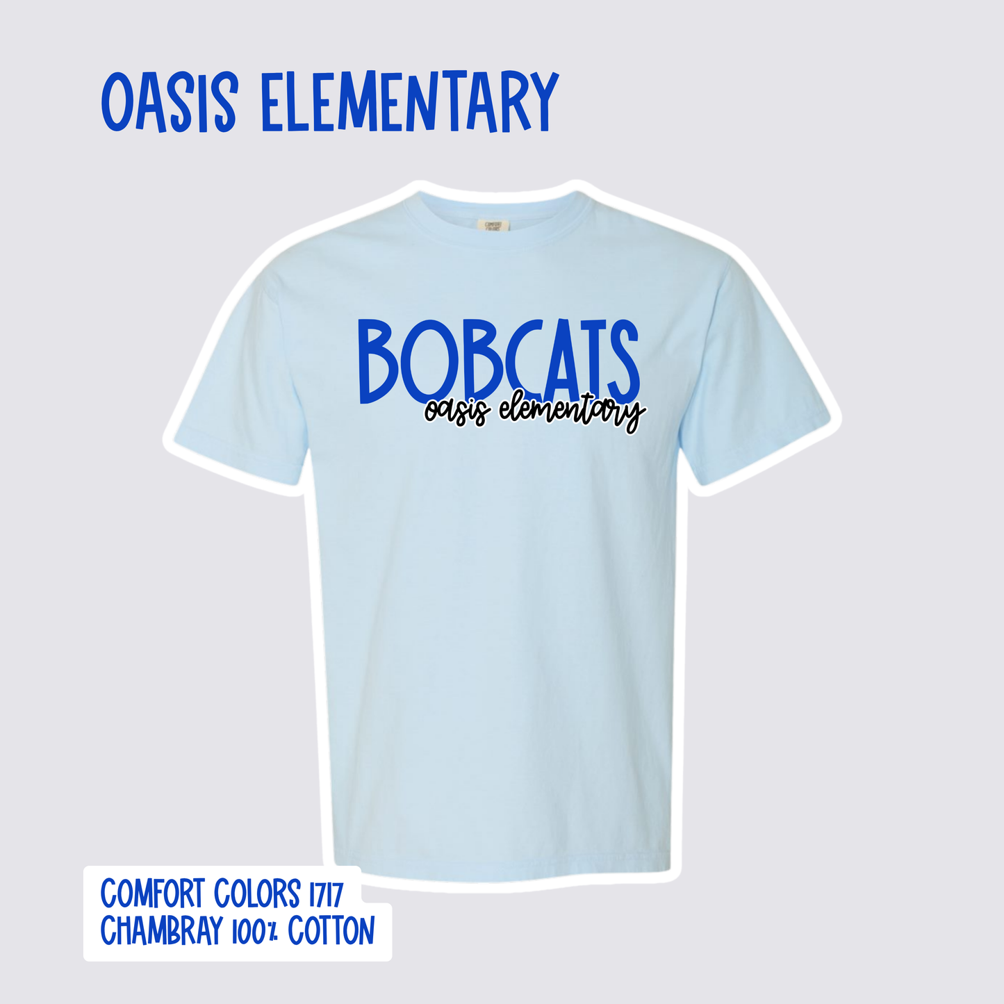 OASIS ELEMENTARY - ADULT Comfort Colors Tee