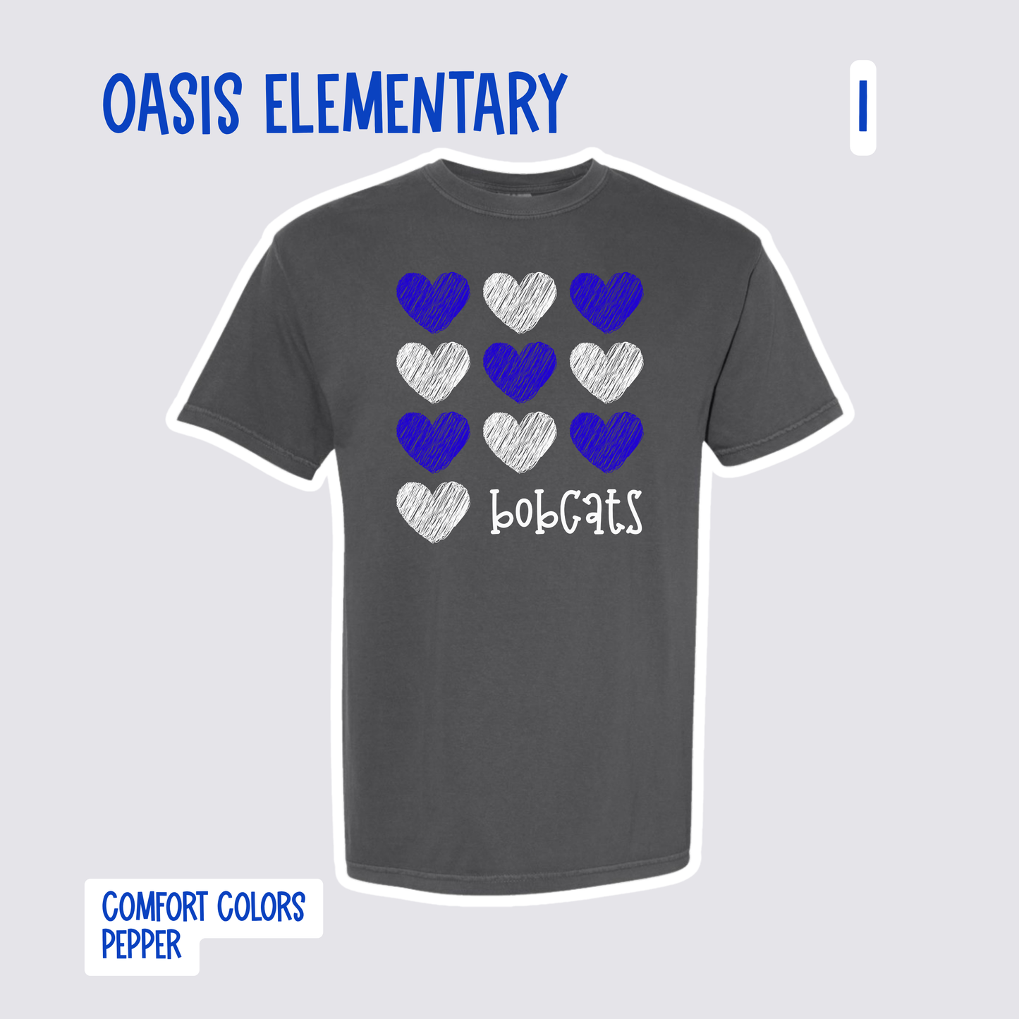 OASIS ELEMENTARY - YOUTH Comfort Colors Tee