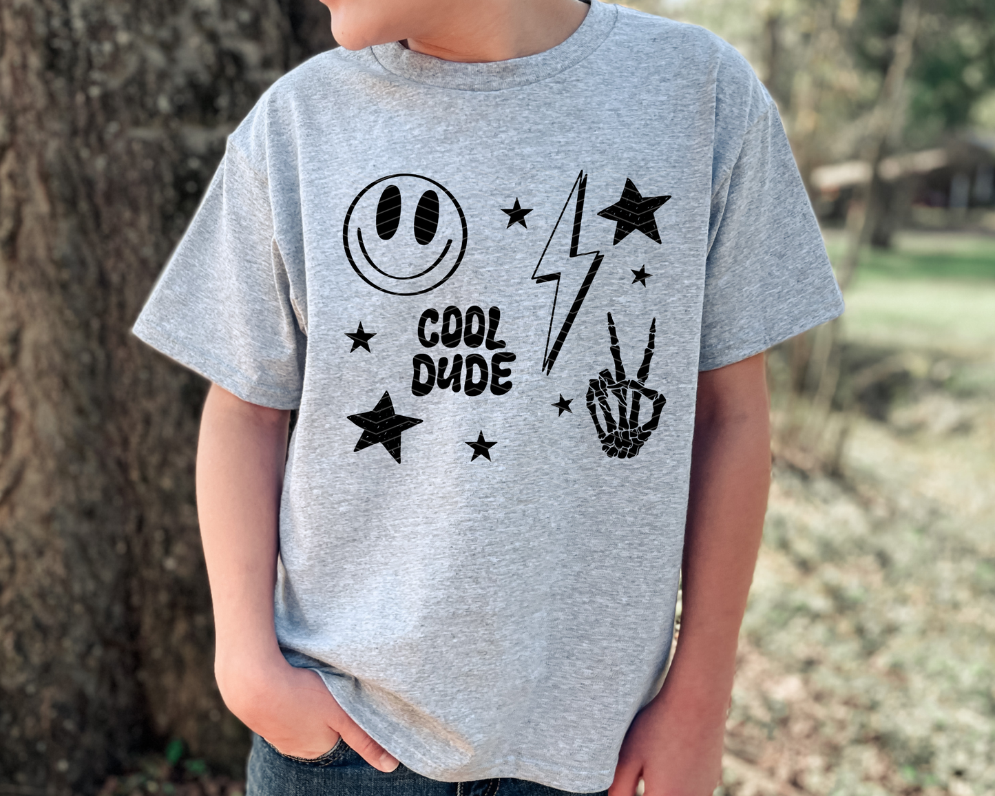 Cool Dude Collage DTF TRANSFER