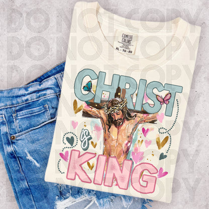 Christ is King DTF TRANSFER