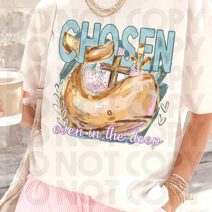 Chosen Whale DTF TRANSFER