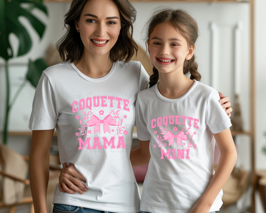 Coquette Mama & Mini DTF TRANSFER