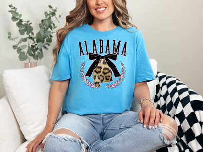 Coquette Leopard State AL DTF TRANSFER