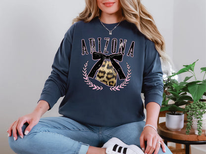 Coquette Leopard State AZ DTF TRANSFER
