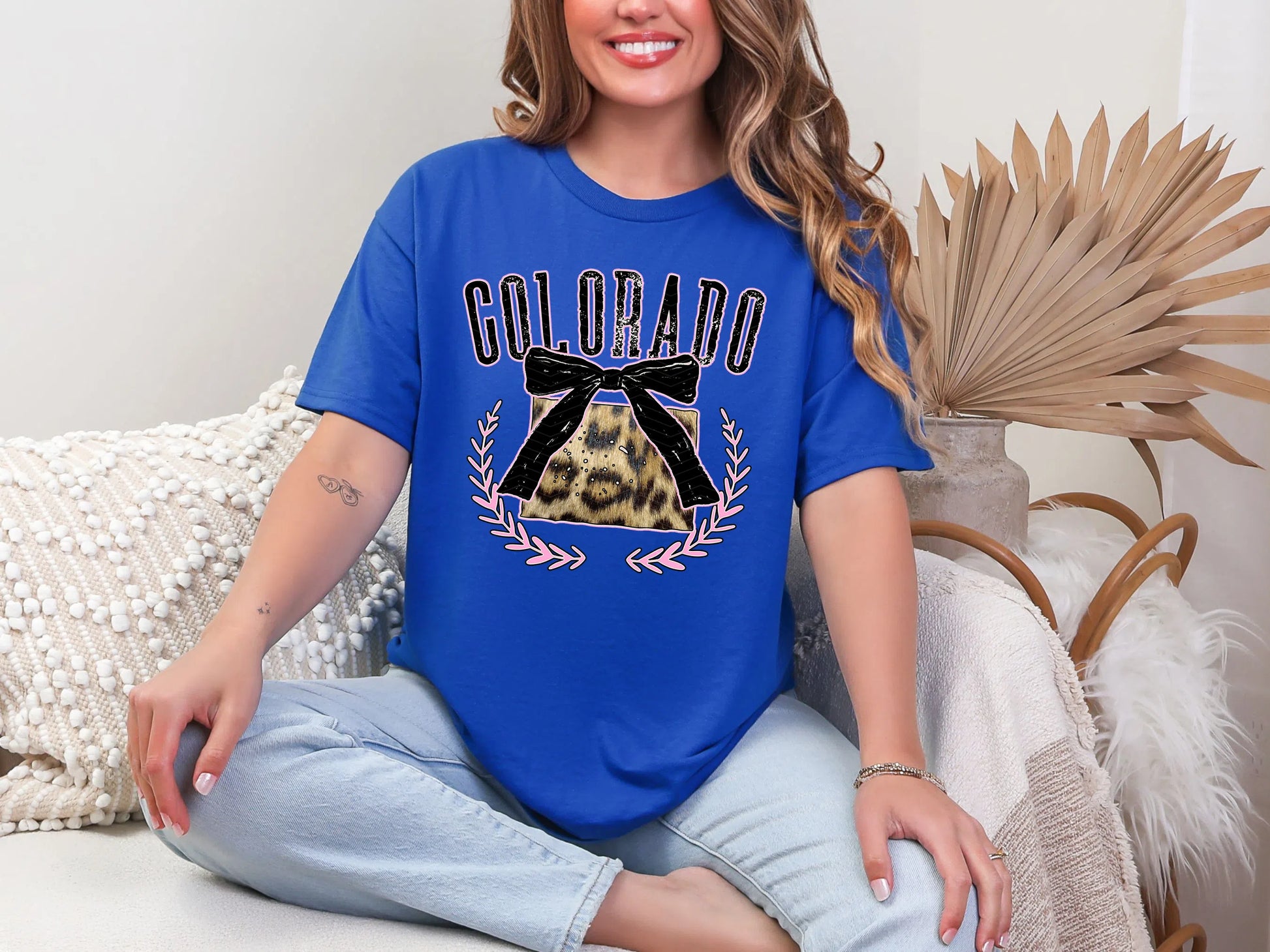 Coquette Leopard State CO DTF TRANSFER