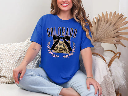 Coquette Leopard State CO DTF TRANSFER