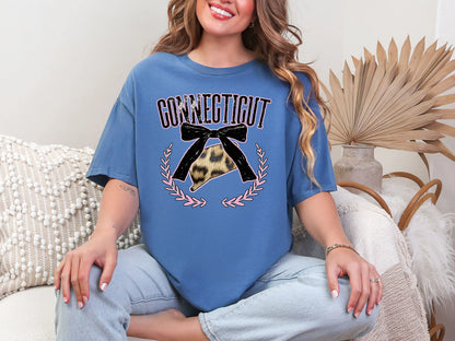 Coquette Leopard State CT DTF TRANSFER