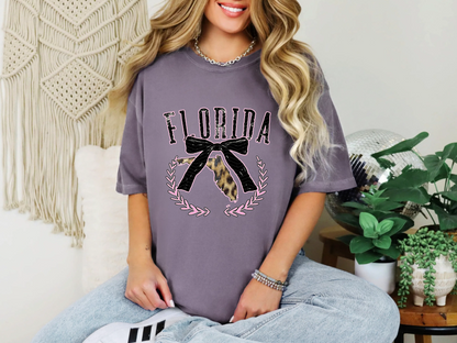 Coquette Leopard State FL DTF TRANSFER