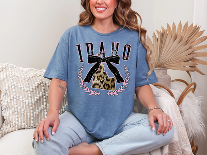 Coquette Leopard State ID DTF TRANSFER