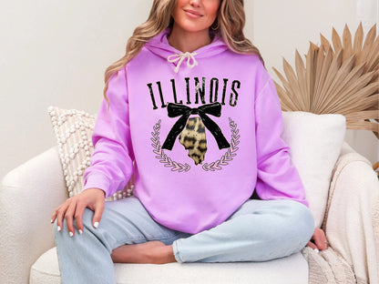 Coquette Leopard State IL DTF TRANSFER