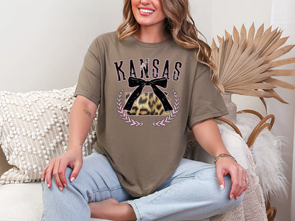 Coquette Leopard State KS DTF TRANSFER
