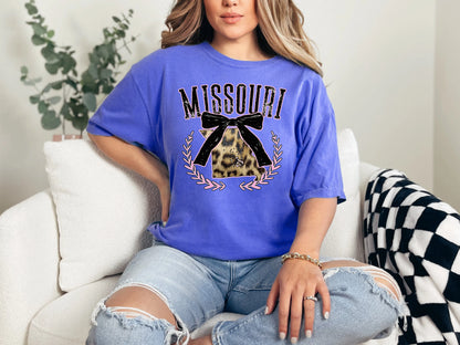 Coquette Leopard State MO DTF TRANSFER