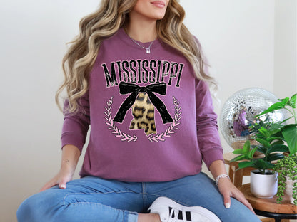 Coquette Leopard State MS DTF TRANSFER
