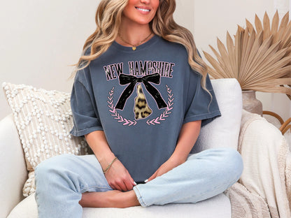 Coquette Leopard State NH DTF TRANSFER
