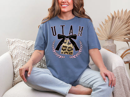 Coquette Leopard State UT DTF TRANSFER