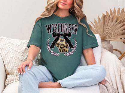 Coquette Leopard State WI DTF TRANSFER