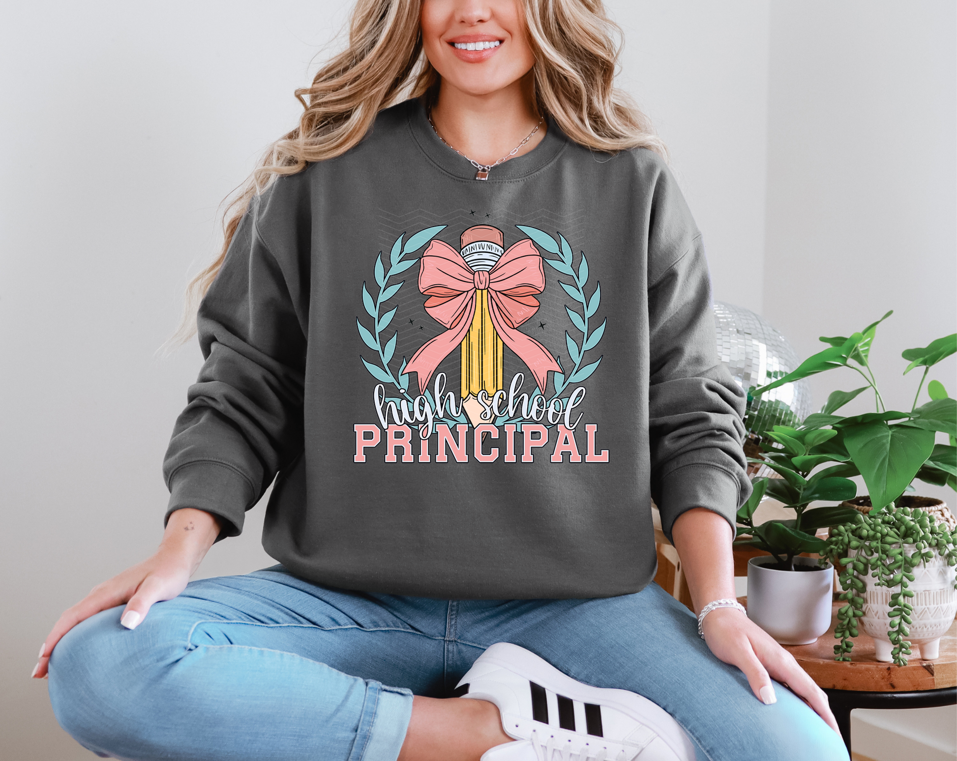 Coquette School Pencil High School Principal DTF TRANSFER