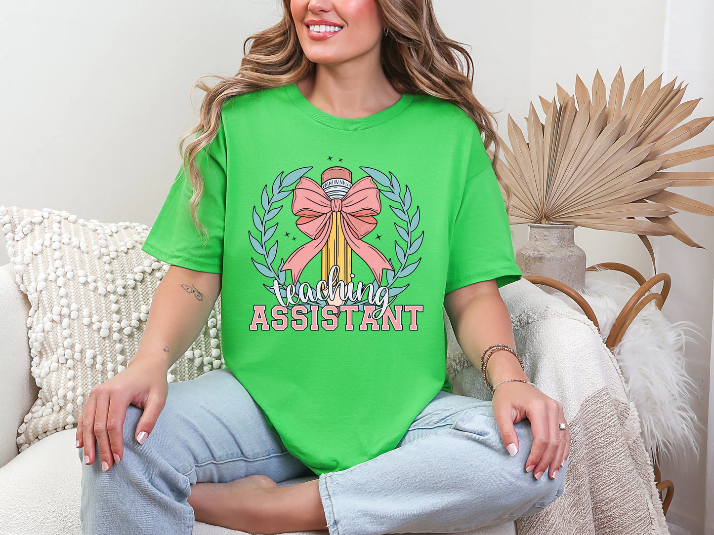 Coquette School Pencil Teaching Assistant DTF TRANSFER