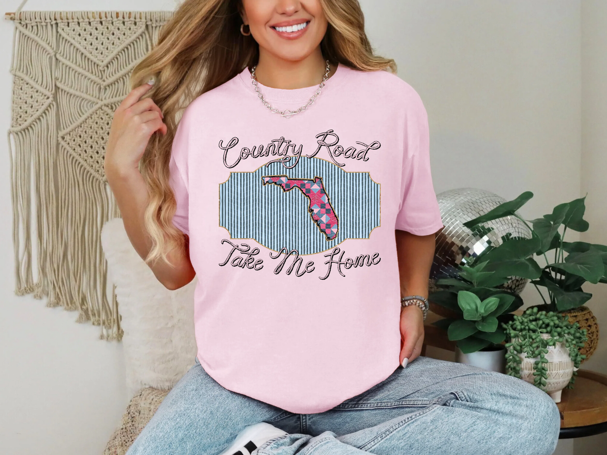 Country Road Take Me Home FL DTF TRANSFER