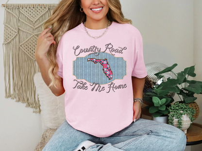 Country Road Take Me Home FL DTF TRANSFER