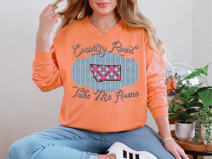 Country Road Take Me Home MT DTF TRANSFER