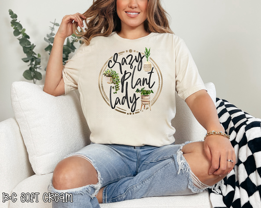 Crazy Plant Lady DTF TRANSFER