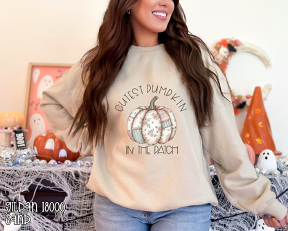 Cutest Pumpkin In The Patch DTF TRANSFER