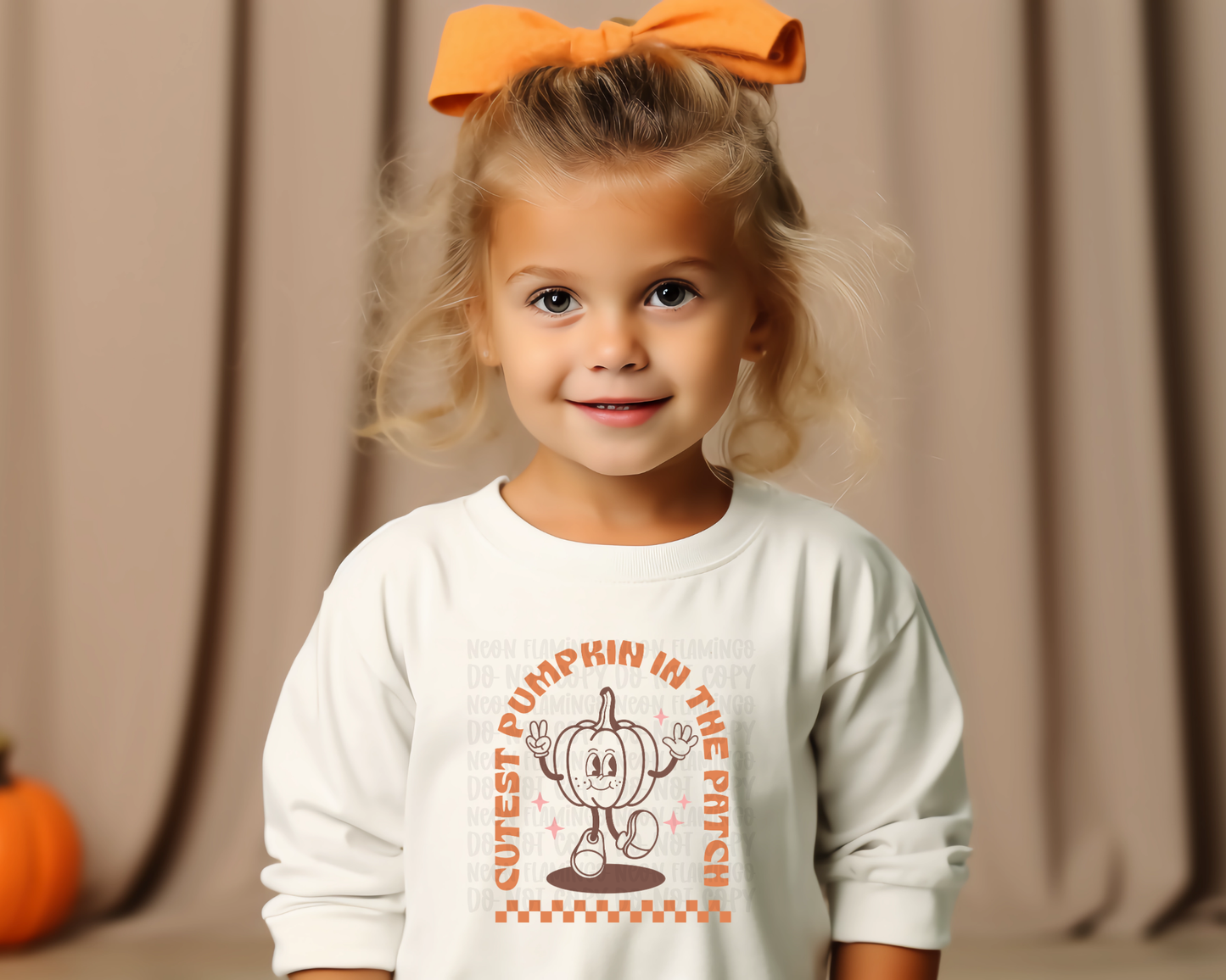 Cutest Pumpkin in the Patch retro pumpkin