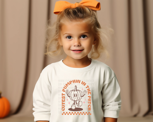 Cutest Pumpkin in the Patch retro pumpkin