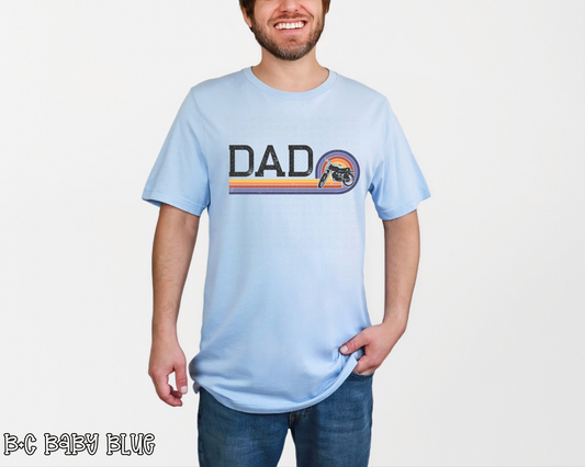 Dad Motorcycle DTF TRANSFER