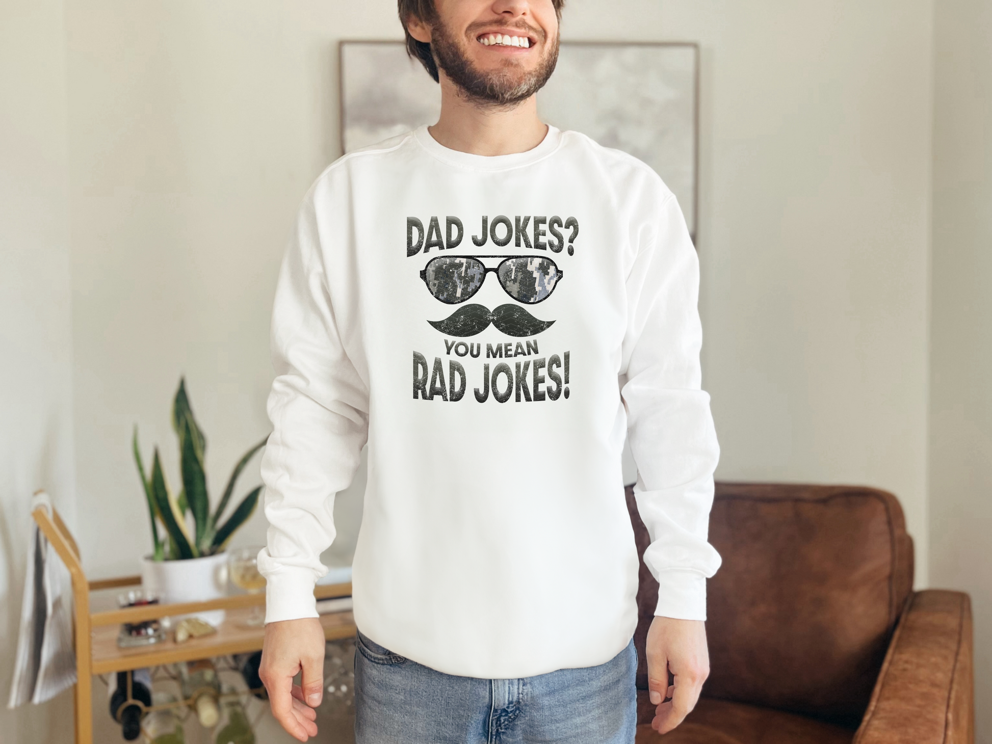 Dad Jokes You Mean Rad Jokes DTF TRANSFER