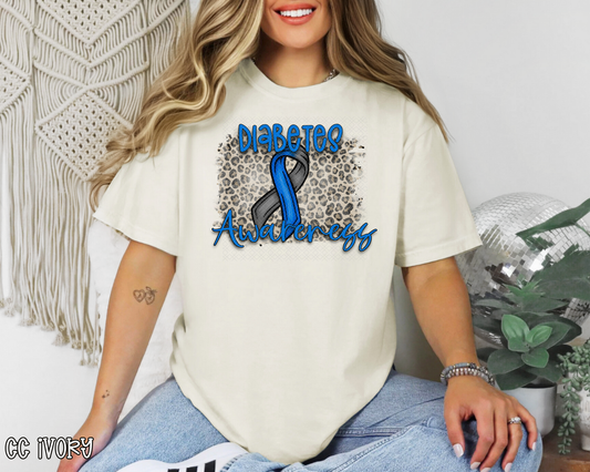 Diabetes Awareness Leopard