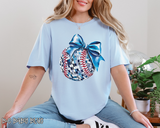 Disco Baseball Blue