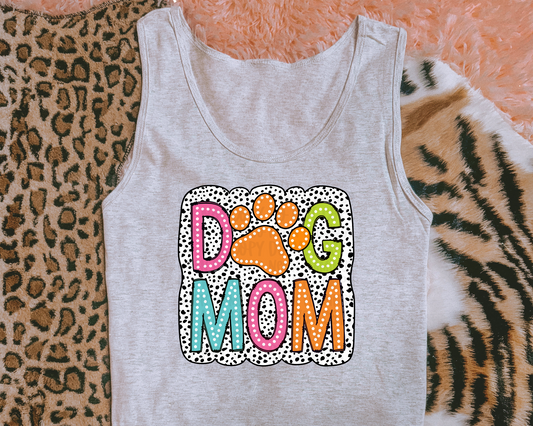 Dog Mom Dalmatian Dots DTF TRANSFER