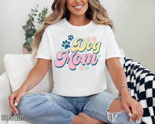 Dog Mom Pastel Floral